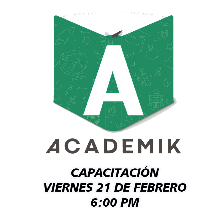 LOGO ACADEMIK CAPACITACIÓN viernes 6:00 p.m. 